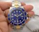 Blue Rolex Submariner 2-Tone Blue Ceramic Bezel 40mm Copy Watch (2)_th.jpg